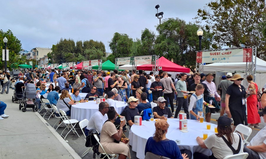 The SF Pizza Bagel & Beer Festival