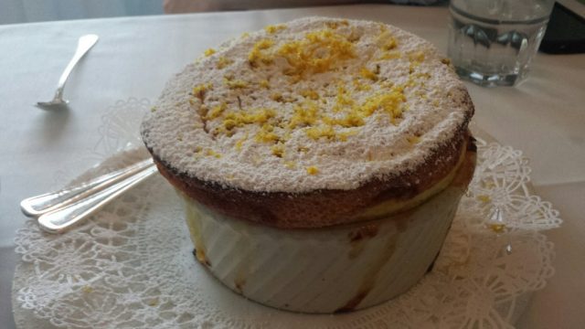 Lemon Soufflé at Cafe Jacqueline - North Beach Restaurants