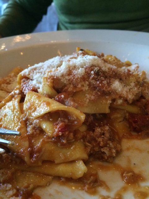 The Pappardelle al Cinghiale at Firenze By Night - North Beach Restaurants