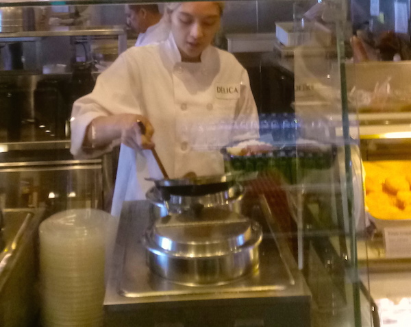 One Of The Chefs Working Her Magic At Delica