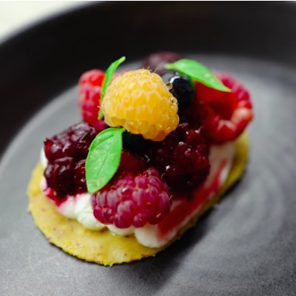 End of Summer berries at Californios in San Francisco - joecontent.net