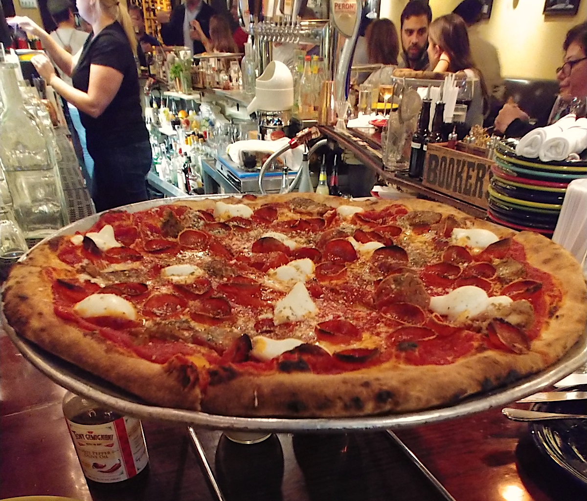 Coal Fired Pizza at Tony's Pizza Napoletana in SF. joecontent.net