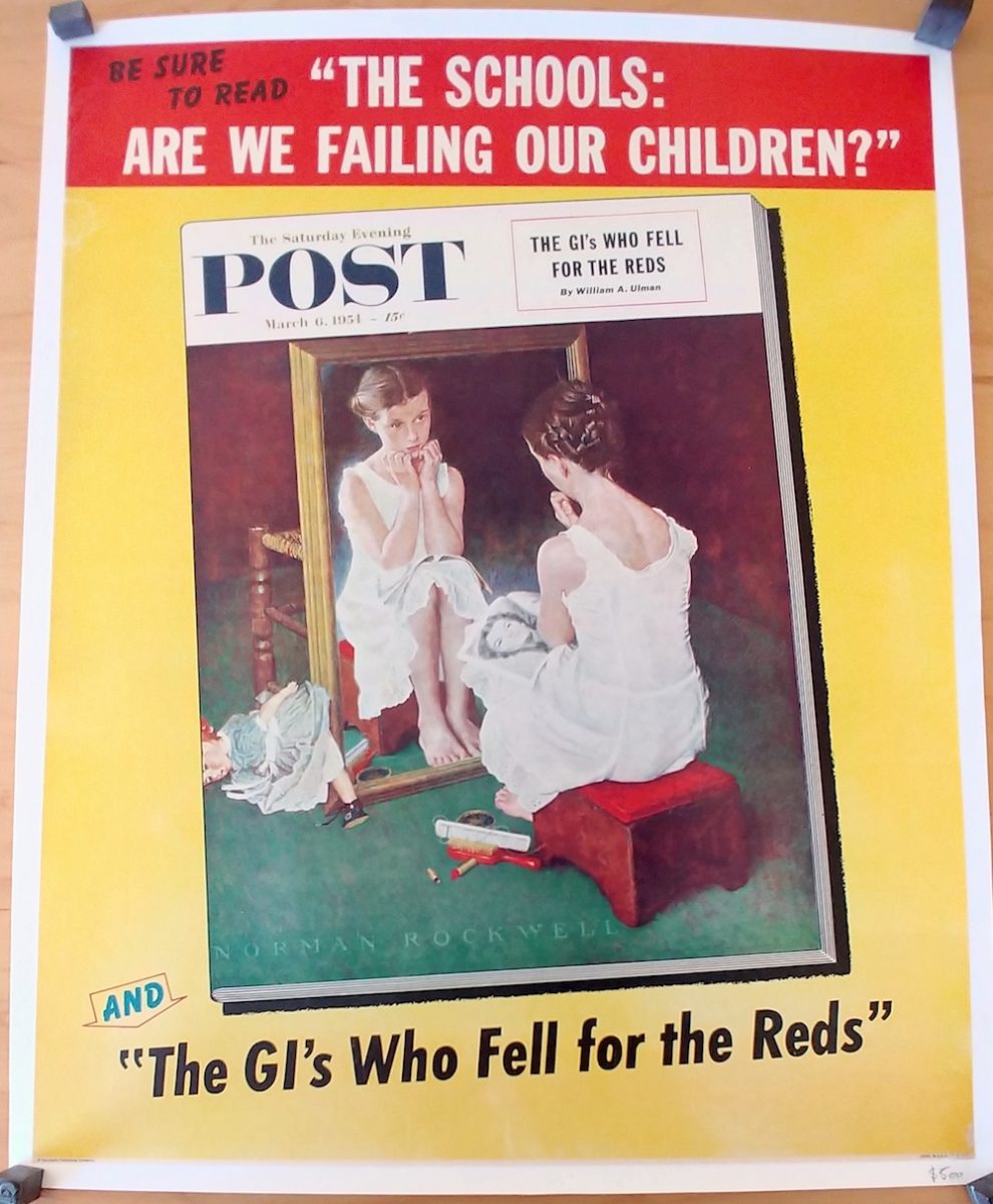 Rockwell, Saturday Evening Post, Real Old Paper Gallery